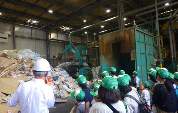 日本ウエスト見学の様子